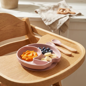 Plato Dividido de Silicona